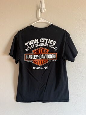 Harley Davidson Classic Graphic Tee Blaine Minnesota